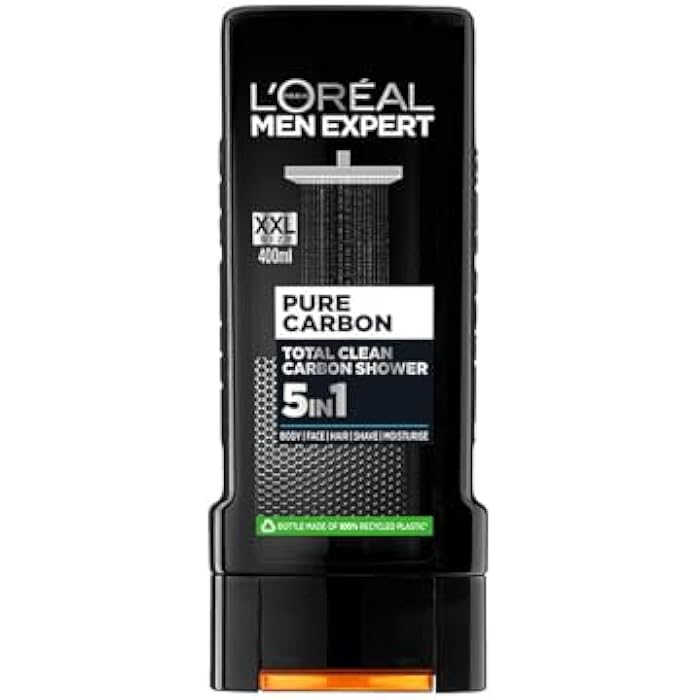 L'Oreal Man Expert 5 * 1 Shower Carbon 400ml - Image 1
